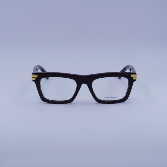Bottega Veneta BV1059O 003 Eyeglasses Burgundy 51mm Rectangle Frame - Picture 3 of 10